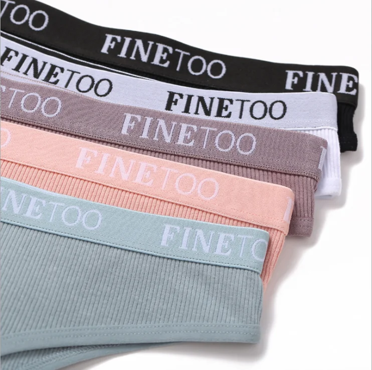 FINETOO Amazon Hot Selling Women Underwear M-2XL Panties Briefs Sexy Low Waist T-Back Thong For Ladies
FINETOO Amazon Hot Selling Women Underwear M-2XL Panties Briefs Sexy Low Waist T-Back Thong For Ladies