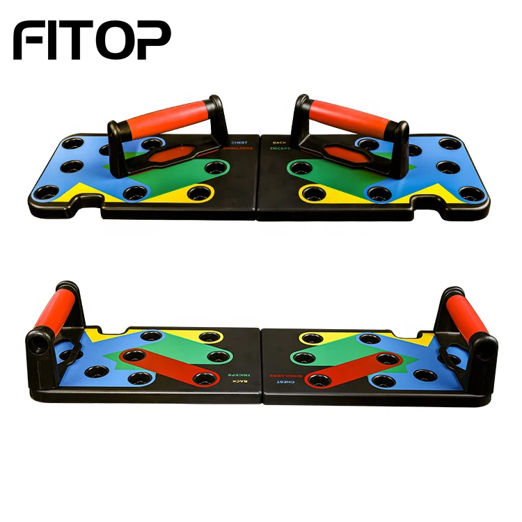 Fitness multifunctional system 9 in 1 foldable muscl power press rack foldable push up board pushup stand, Black, blue, red
Fitness multifunctional system 9 in 1 foldable muscl power press rack foldable push up board pushup stand, Black, blue, red