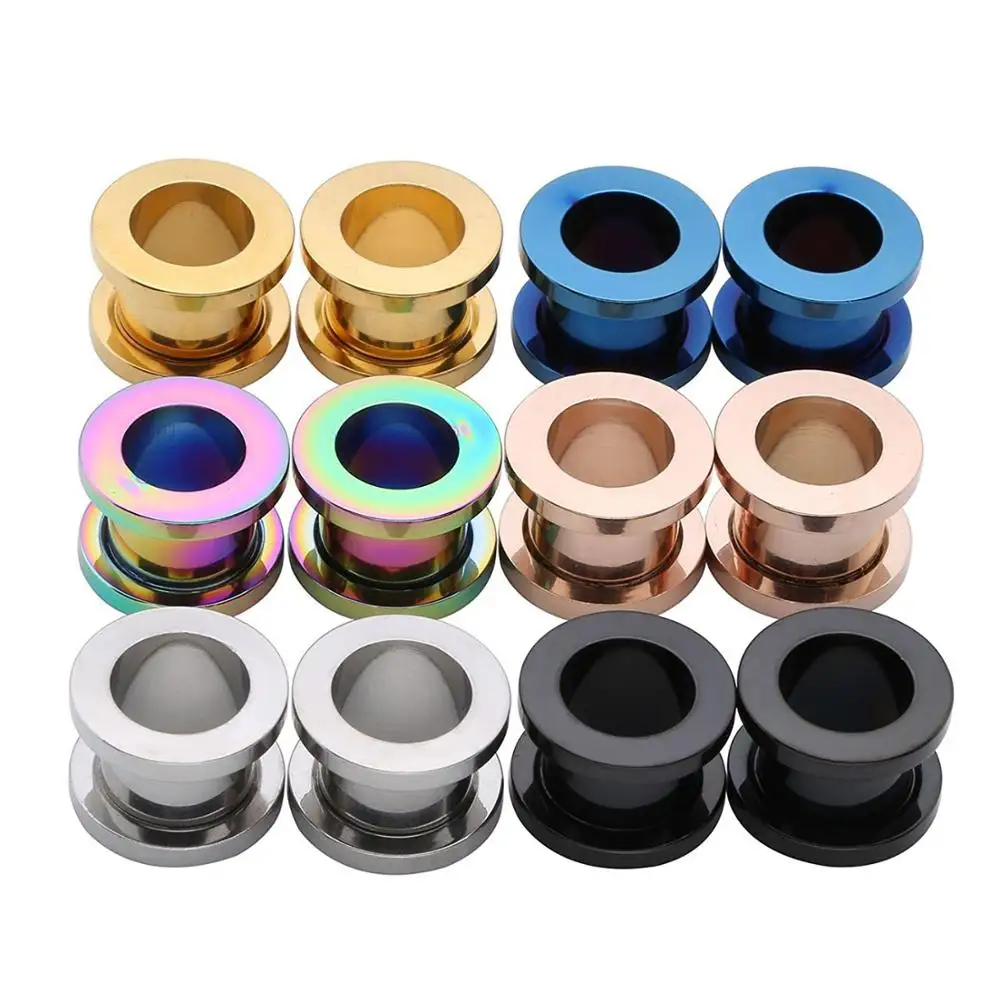 Stainless Steel Pulley Metal Ear Expansion Gauge Stretcher Flesh Tunnel Plug Ears Piercings Jewelry, Silver,black,rainbow,blue,gold,rose gold,green
Stainless Steel Pulley Metal Ear Expansion Gauge Stretcher Flesh Tunnel Plug Ears Piercings Jewelry, Silver,black,rainbow,blue,gold,rose gold,green