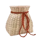 Decoration Bamboo Bamboo Garden And Home Decoration Woven Bamboo Fish Basket