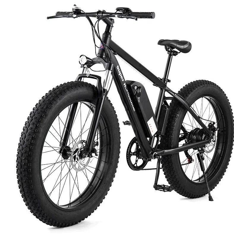 US Stock Drop Shipping 26"Fat Tyre lithium green power Bicycle Snow Bike for Adults Mountain E-Bike
US Stock Drop Shipping 26"Fat Tyre lithium green power Bicycle Snow Bike for Adults Mountain E-Bike