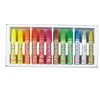 6pcs/12pcs/18pcs /24pcs Hexagonal Non Toxic Oil Pastel Crayon In Color Box For Children Artists