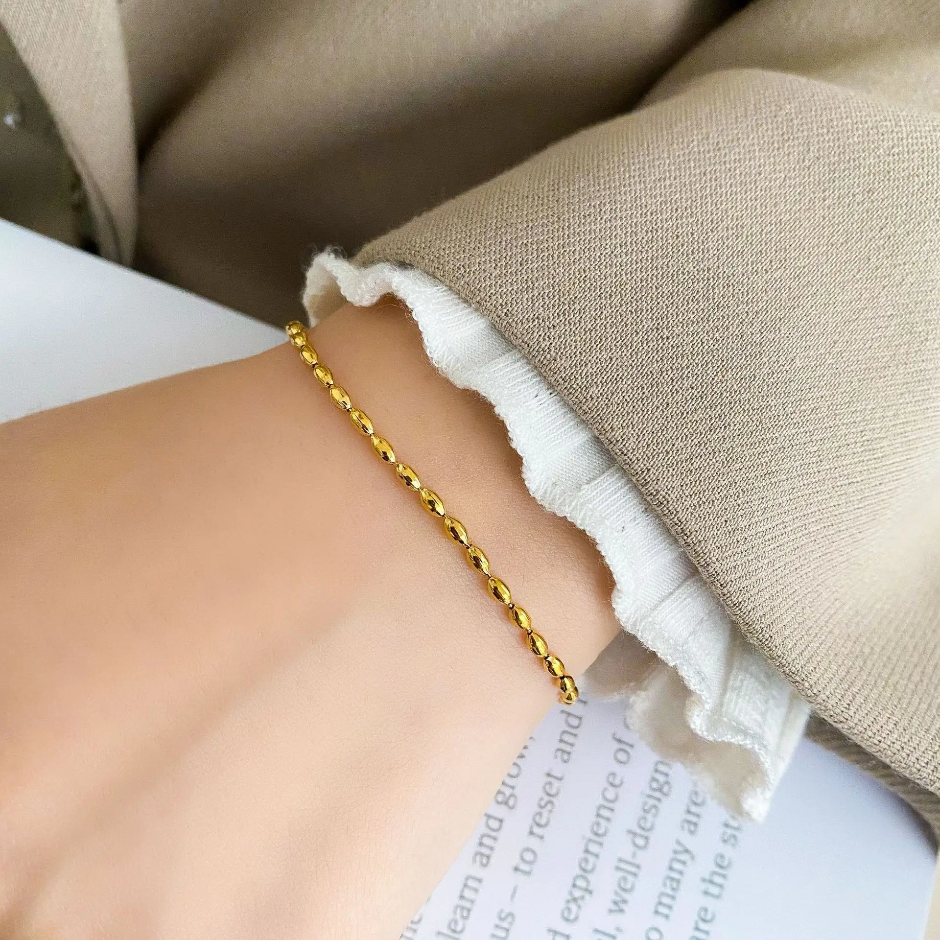 High Fashion Good Quality Stainless Steel Bracelet Bangles Accessories Gold Bracelet Women
High Fashion Good Quality Stainless Steel Bracelet Bangles Accessories Gold Bracelet Women