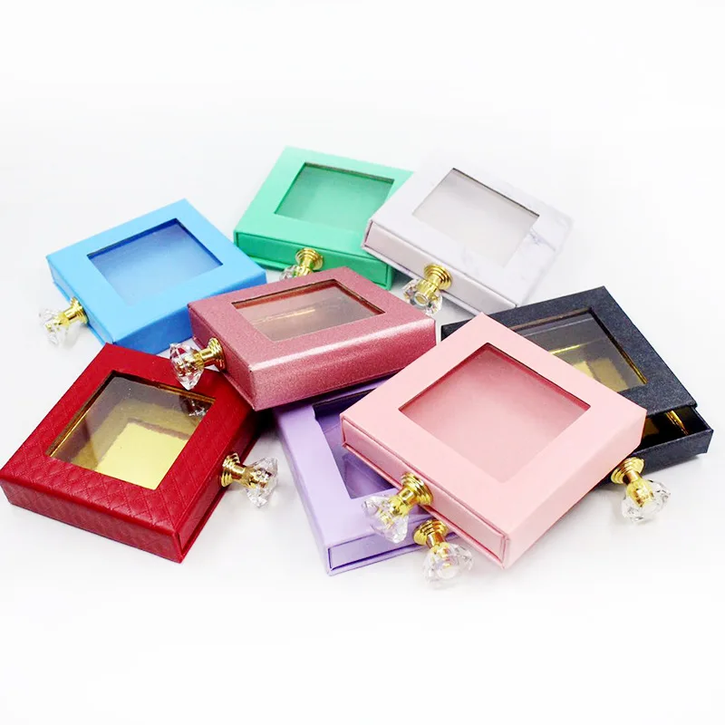 Wholesale manufacture pink beauty makeup brand eyelash vendor customized boxes rose gold packaging square lash box diamonds, Colorful
Wholesale manufacture pink beauty makeup brand eyelash vendor customized boxes rose gold packaging square lash box diamonds, Colorful