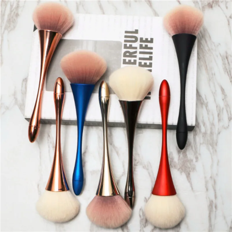 Big size high heel powder brush professional factory free sample high quality custom logo gold makeup brushes
Big size high heel powder brush professional factory free sample high quality custom logo gold makeup brushes