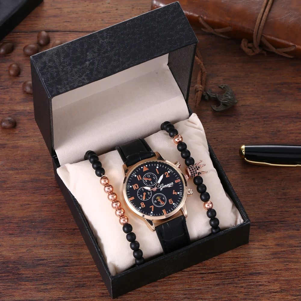 Fashion Women Bracelet Watches Box Casual Leather strap Ladies Simple Wrist Watches With Bracelet Set Quartz Wristwatch Female
Fashion Women Bracelet Watches Box Casual Leather strap Ladies Simple Wrist Watches With Bracelet Set Quartz Wristwatch Female