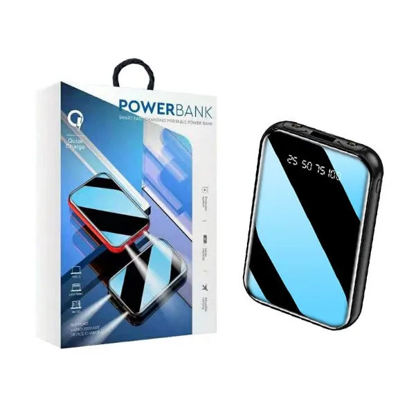 Fast Charging Original Portable Power Bank 10000 mAh Small Powerbank LED Screen Display Type-C, Red/black/white
Fast Charging Original Portable Power Bank 10000 mAh Small Powerbank LED Screen Display Type-C, Red/black/white