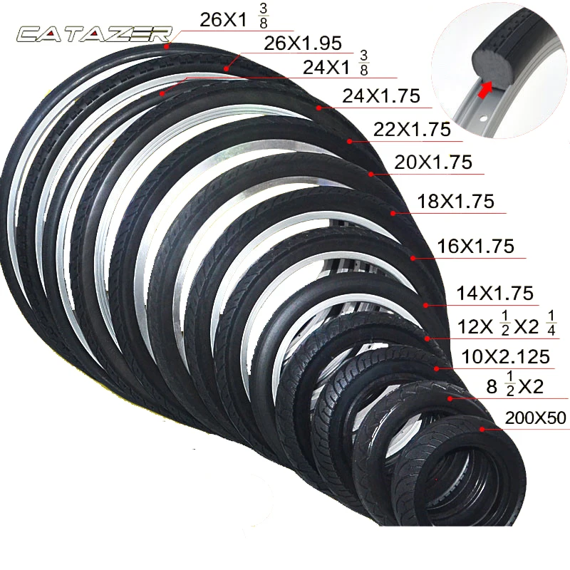 26/24/22/20/18/16/14/12.5/10/8.5 Inch Bicycle Solid Wear-resistant Airless Tire Without Tube Anti Stab Riding MTB Road Bike Tyre
26/24/22/20/18/16/14/12.5/10/8.5 Inch Bicycle Solid Wear-resistant Airless Tire Without Tube Anti Stab Riding MTB Road Bike Tyre