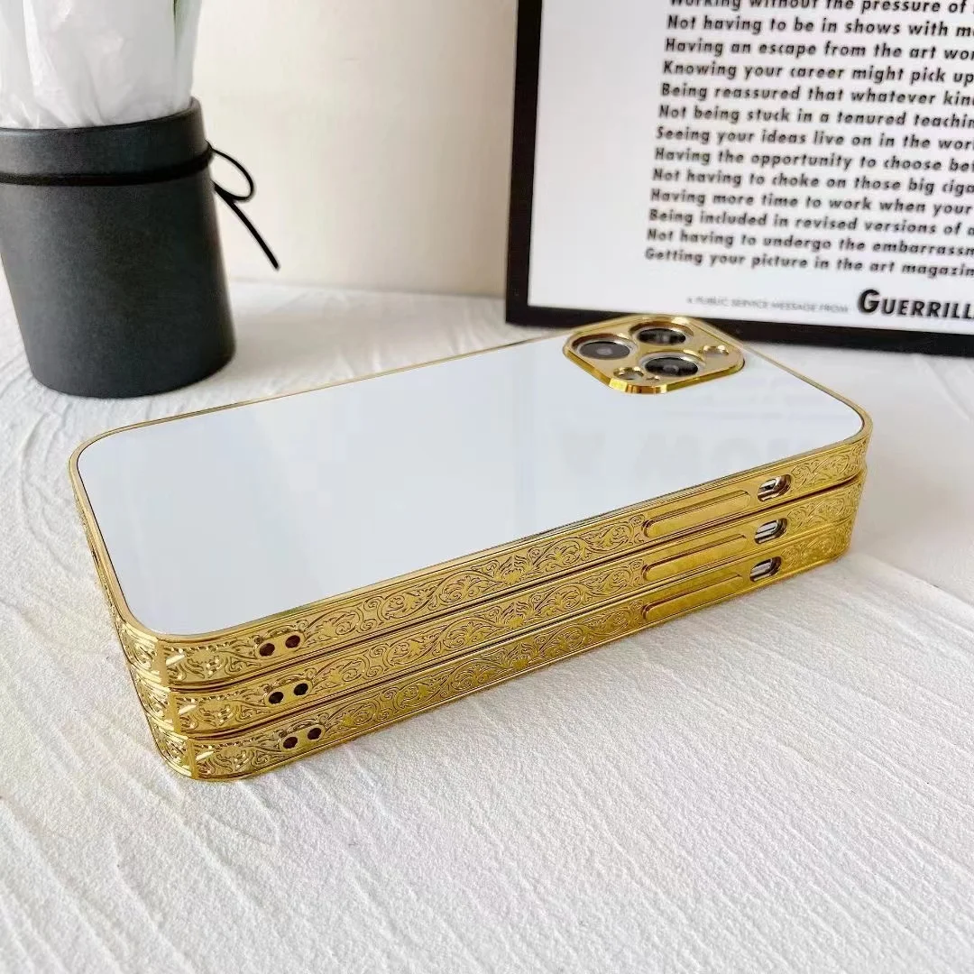 New phone cases bulk custom electric plated gold phone cover for iphone 13 pro max 7 8 plus 11 12 pro sublimation phone case
New phone cases bulk custom electric plated gold phone cover for iphone 13 pro max 7 8 plus 11 12 pro sublimation phone case