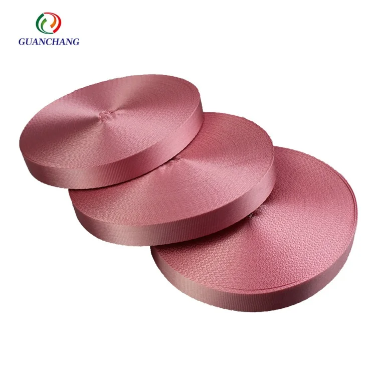 sublimation printed webbing ribbon roll material polyester/nylon