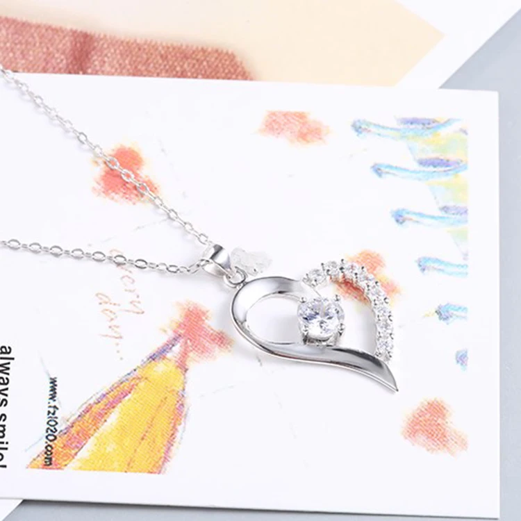 2020 New Fine Jewelry 925 Sterling Silver Fashion Minimalist Heart Pendant Chain Necklaces
2020 New Fine Jewelry 925 Sterling Silver Fashion Minimalist Heart Pendant Chain Necklaces