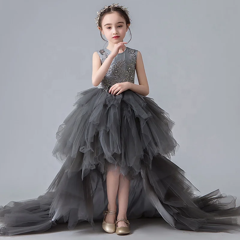 Formal Lace Party Dresses Sleeveless Detachable Tulle Flower Girl Dresses Birthday Pageant Dress For Kids, Picture color
Formal Lace Party Dresses Sleeveless Detachable Tulle Flower Girl Dresses Birthday Pageant Dress For Kids, Picture color