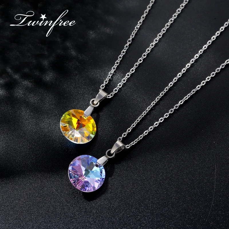 Wholesale Custom Round Crystal Necklace for Women Girls Jewelry High Quality Clavicle Chain Stainless Steel Necklaces
Wholesale Custom Round Crystal Necklace for Women Girls Jewelry High Quality Clavicle Chain Stainless Steel Necklaces