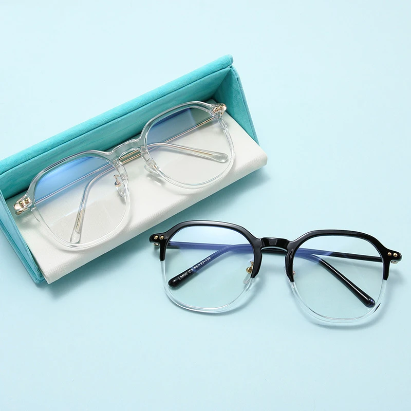Wholesale High End New Design Anti Blue Light Eyeglasses Big Square Glasses Optical Glasses New Design Spectacles Frame
Wholesale High End New Design Anti Blue Light Eyeglasses Big Square Glasses Optical Glasses New Design Spectacles Frame