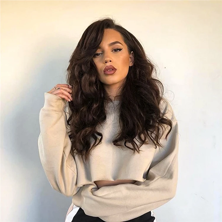 Crop Top Custom Embroidery Logo Sweatshirt Women Crew Neck Sweater Jumper Oversize Prints Sweatshirt
Crop Top Custom Embroidery Logo Sweatshirt Women Crew Neck Sweater Jumper Oversize Prints Sweatshirt