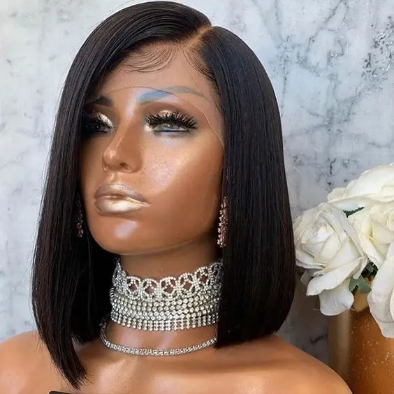 2021 new black bob brazilian full lace wigs for black women, hd lace closure bob hair wigs natural for black women
2021 new black bob brazilian full lace wigs for black women, hd lace closure bob hair wigs natural for black women