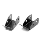 Custom Black Coating Stainless Steel Sheet Metal Square Link Mount Bracket for Sale