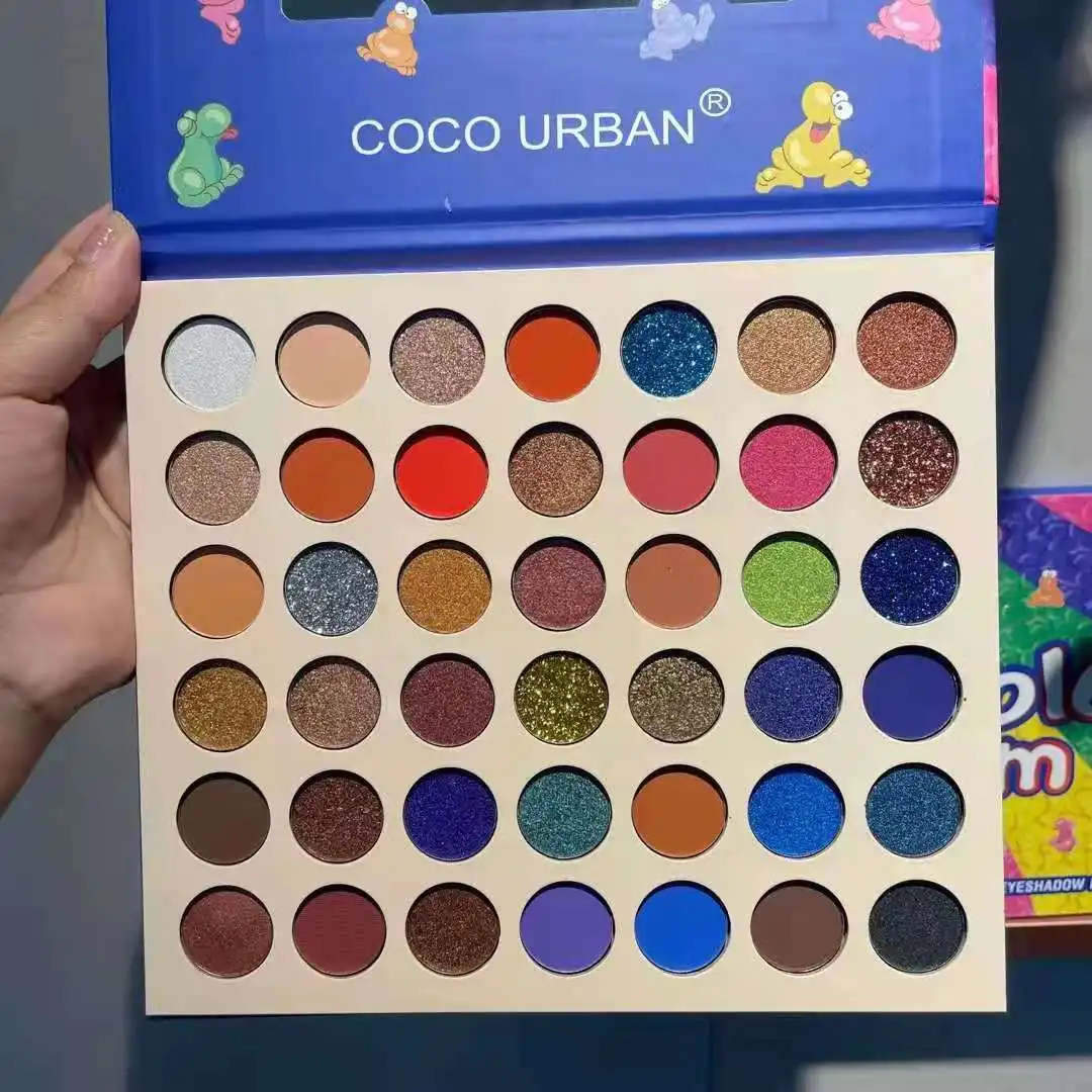 54 colors Rainbow palette Shimmer Matte high pigmented eye shadow palette best quality sombras para ojos al por mayor, 10 colors
54 colors Rainbow palette Shimmer Matte high pigmented eye shadow palette best quality sombras para ojos al por mayor, 10 colors