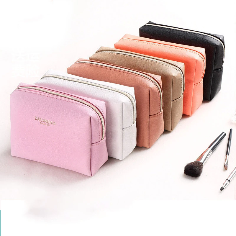 Colorful Women Beauty Zipper Promotion Custom Logo Pu Cheap Makeup Cosmetic Bag For Free Gift, Customized
Colorful Women Beauty Zipper Promotion Custom Logo Pu Cheap Makeup Cosmetic Bag For Free Gift, Customized