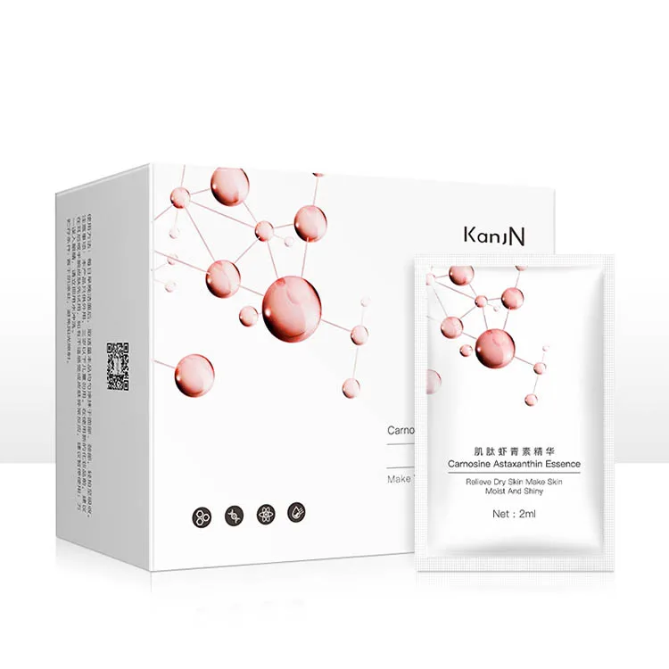 GMPC Private label Carnosine astaxanthin serum Anti-glycation anti-aging face serum
GMPC Private label Carnosine astaxanthin serum Anti-glycation anti-aging face serum