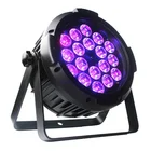New design OLED display 18x10w led par light 4in1 rgbw waterproof wireless stage battery par can uplights