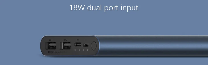 Global Version Xiaomi Power Bank 3 10000mAh 18W Fast Charge QC 3.0 Fast Charging USB-C Dual Input Mi PowerBank - ANKUX.COM