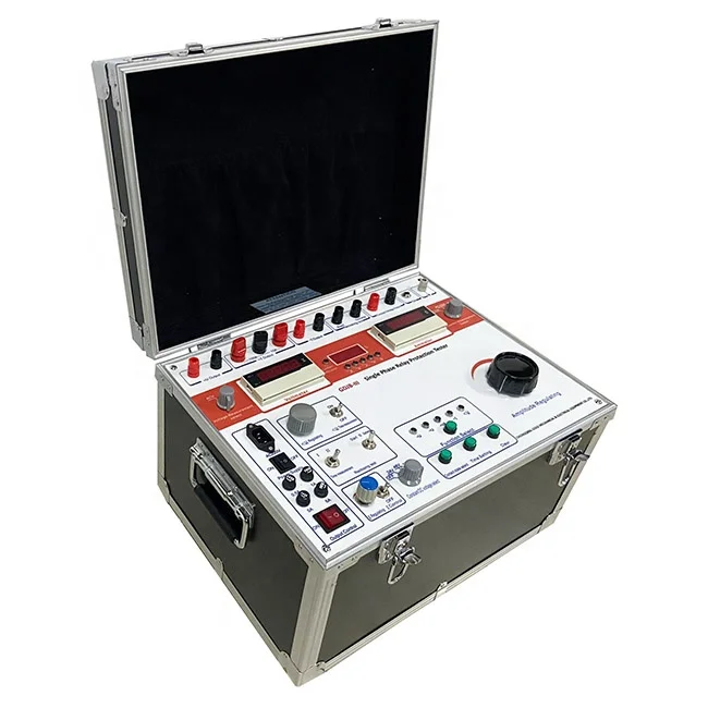 Single Phase Secondary Injection Test Set Relay Protection Tester
