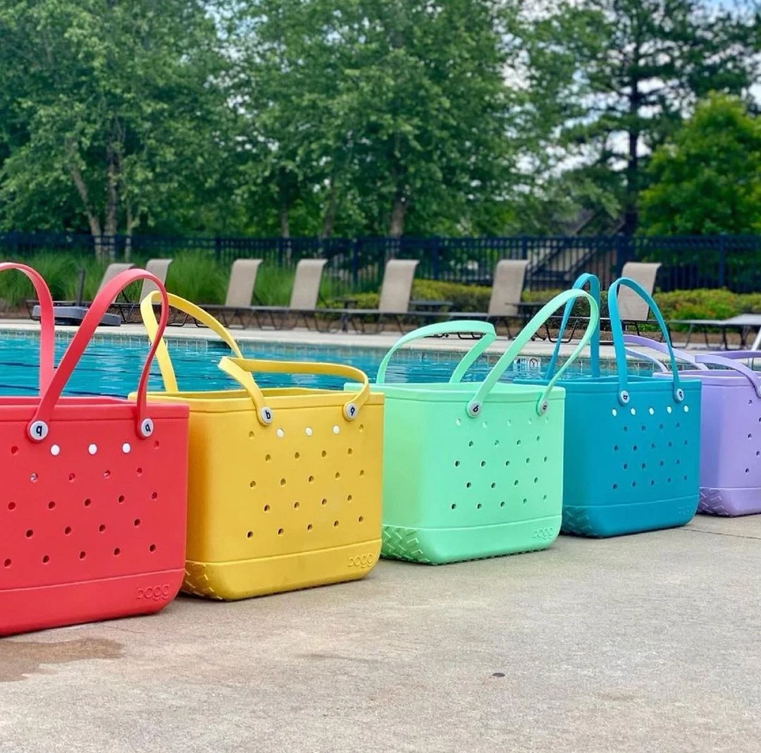 Rubber Wholesale Summer Custom Womens Waterproof Bags EVA Totes Beac Tote Waterproof Bag Beach Bag Silicone EVA Custom Holes
Rubber Wholesale Summer Custom Womens Waterproof Bags EVA Totes Beac Tote Waterproof Bag Beach Bag Silicone EVA Custom Holes