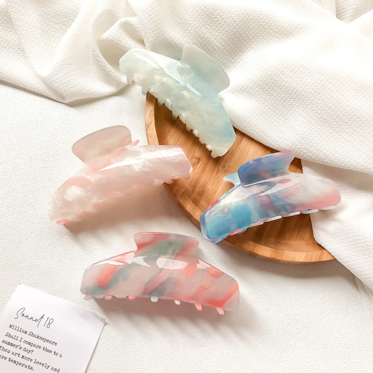 SAYOUNG hot selling new ganchos para el cabello clear plastic acrylic girls hair claws colorful clucher double shade for women
SAYOUNG hot selling new ganchos para el cabello clear plastic acrylic girls hair claws colorful clucher double shade for women