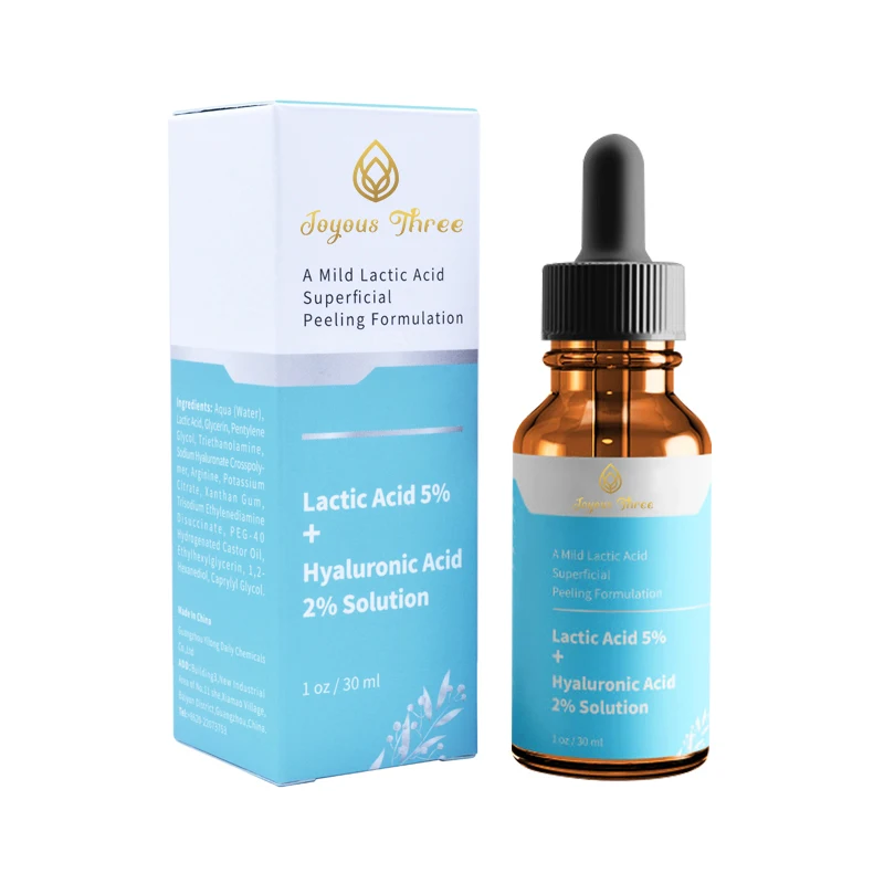 BLM OEM ODM Own Brand 30ml Organic All Natural Exfoliating Pore-Shrining Moisturizing Lactic Acid Serum
BLM OEM ODM Own Brand 30ml Organic All Natural Exfoliating Pore-Shrining Moisturizing Lactic Acid Serum