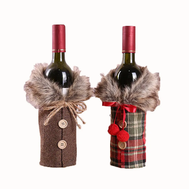 Red Wine Cover for Santa Wine Bottle Bags Gift Dinner Party Decor Christmas Party Decorations Gift for Xmas
Red Wine Cover for Santa Wine Bottle Bags Gift Dinner Party Decor Christmas Party Decorations Gift for Xmas