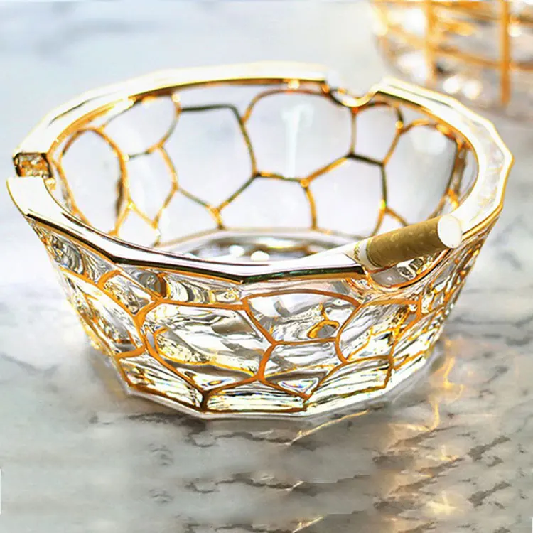Luxury Design Phnom Penh Crystal Glass Ashtray Creative Home Office Ashtray Candle Holder, Picture
Luxury Design Phnom Penh Crystal Glass Ashtray Creative Home Office Ashtray Candle Holder, Picture