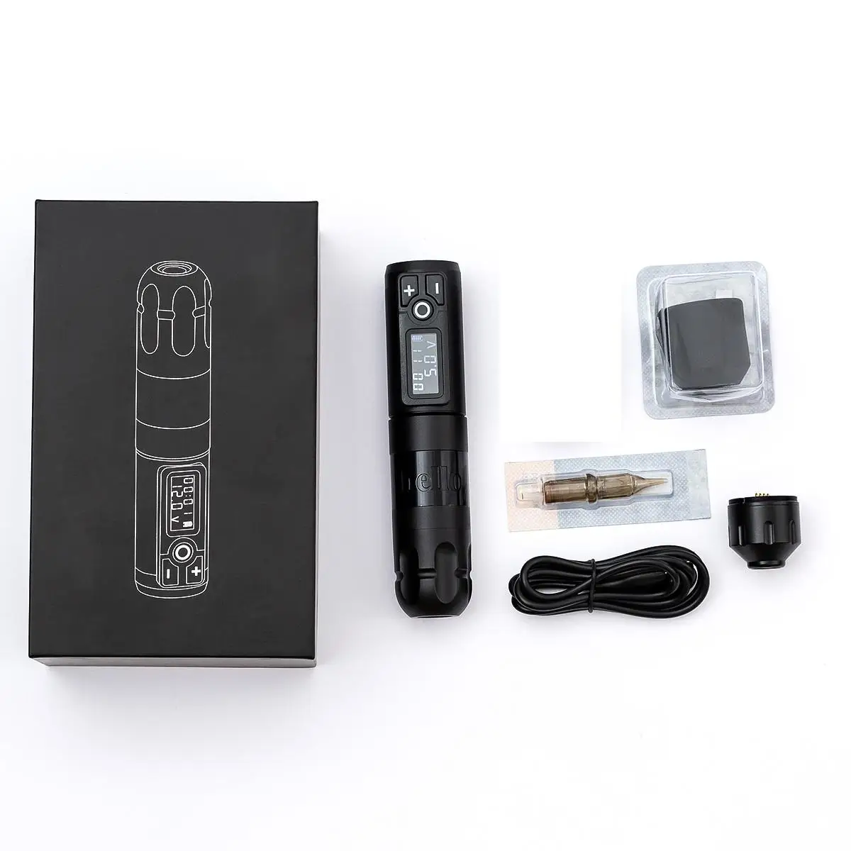 Hot Sale Adjustable Stroke Tattoo Pen Machine Kit Wireless Professional Tattoo Gun with Cartridges
Hot Sale Adjustable Stroke Tattoo Pen Machine Kit Wireless Professional Tattoo Gun with Cartridges