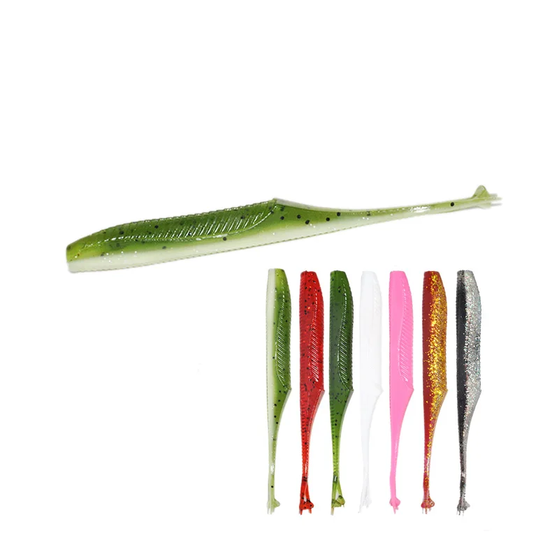 Factory Stock 4 Forked Tail Soft Lure 125mm/7.8g Soft Fishing Baits Plastic Lure Soft Lure, 7 colors for choice
Factory Stock 4 Forked Tail Soft Lure 125mm/7.8g Soft Fishing Baits Plastic Lure Soft Lure, 7 colors for choice