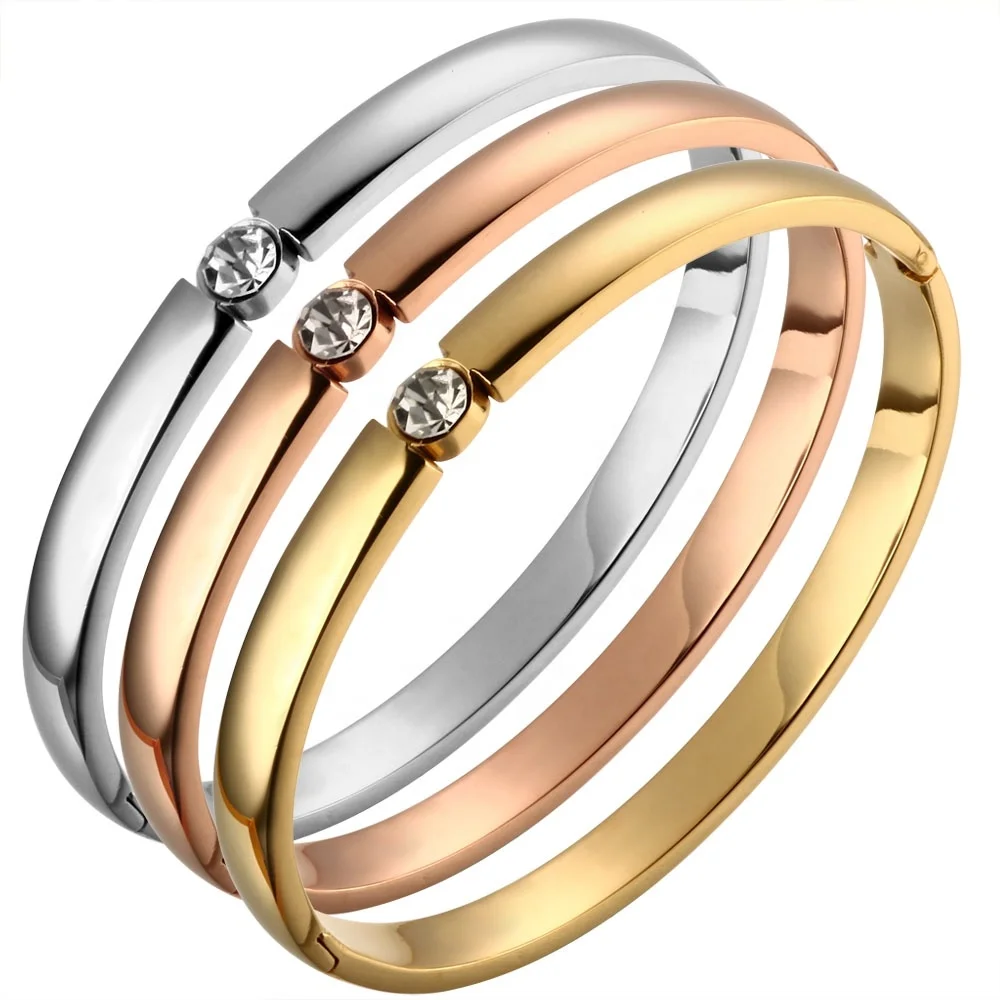 Luxury High Quality Gold Plated CZ Bangles Bracelets for Women Cubic Zirconia Bracelets Simple Bangle for Wedding Party Gift, Gold, rose gold, silver
Luxury High Quality Gold Plated CZ Bangles Bracelets for Women Cubic Zirconia Bracelets Simple Bangle for Wedding Party Gift, Gold, rose gold, silver