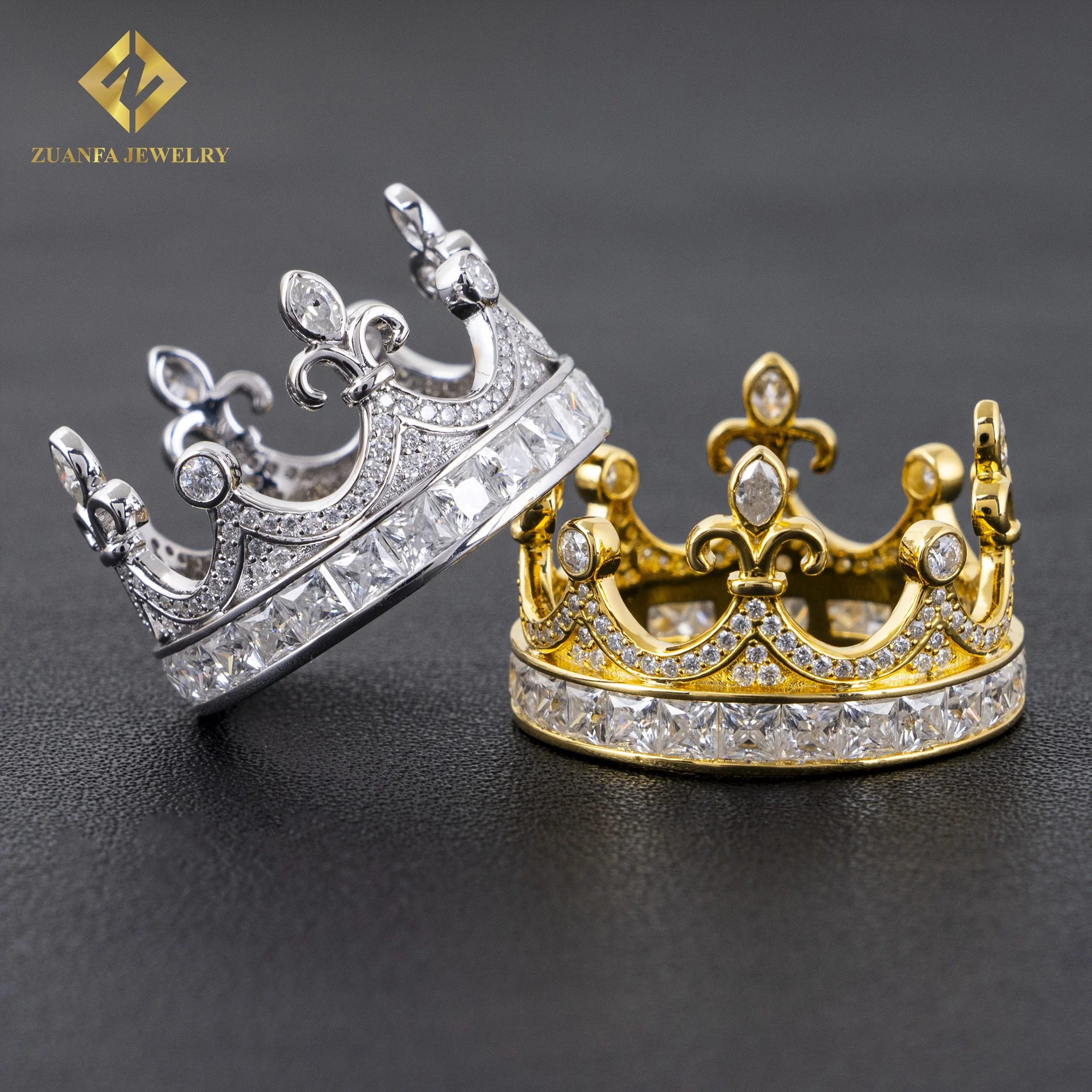 luxury Style Women engagement rings vvs moissanite sterling silver 925 Wedding Crown ring
luxury Style Women engagement rings vvs moissanite sterling silver 925 Wedding Crown ring