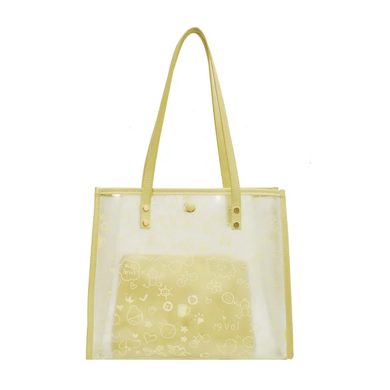 2pcs transparent plastic bag Women Fashion Shoulder Bag Clear Jelly Clutch Purse Transparent hand bag set Handbag
2pcs transparent plastic bag Women Fashion Shoulder Bag Clear Jelly Clutch Purse Transparent hand bag set Handbag