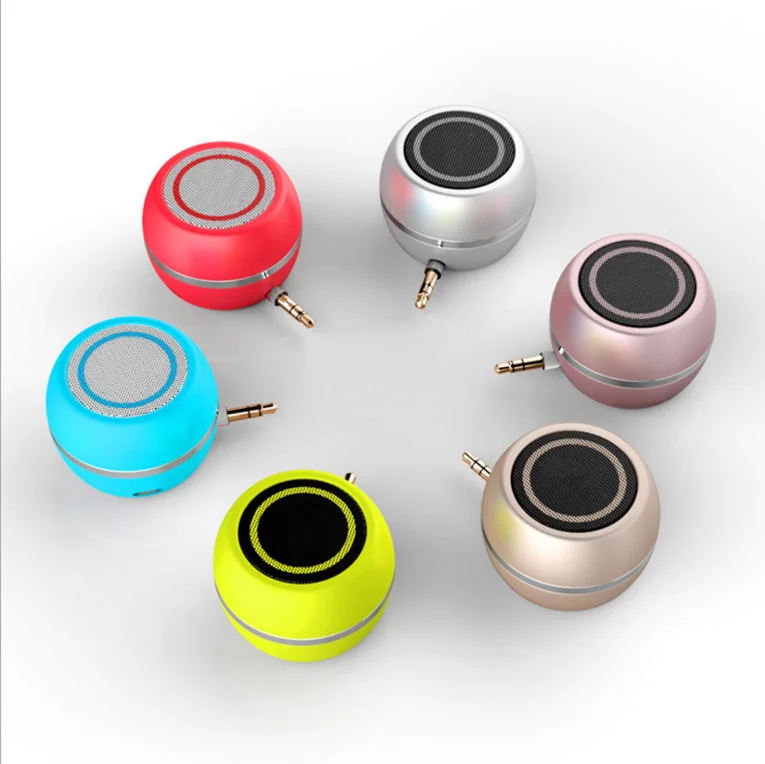 

Promotional gift cute mini sponge ball External Music Universal Portable Mini Speaker
