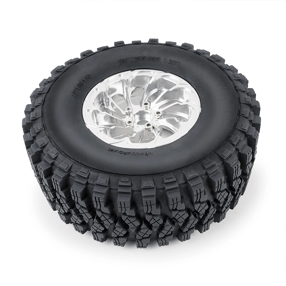 Inch Rubber Beadlock Wheel Tires For Axial Wraith Rr