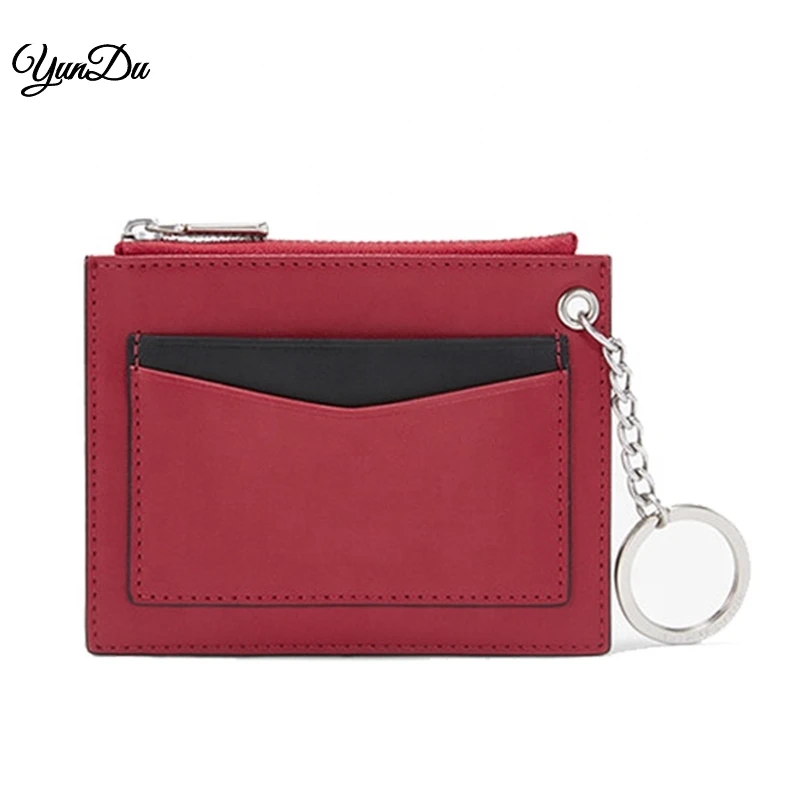 Customize luxury genuine leather zipper credit card holder wallet with keyring/keychain, Red,black customize color
Customize luxury genuine leather zipper credit card holder wallet with keyring/keychain, Red,black customize color