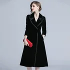 2019 Latest design fashion lady sping overcoat winter women long coat