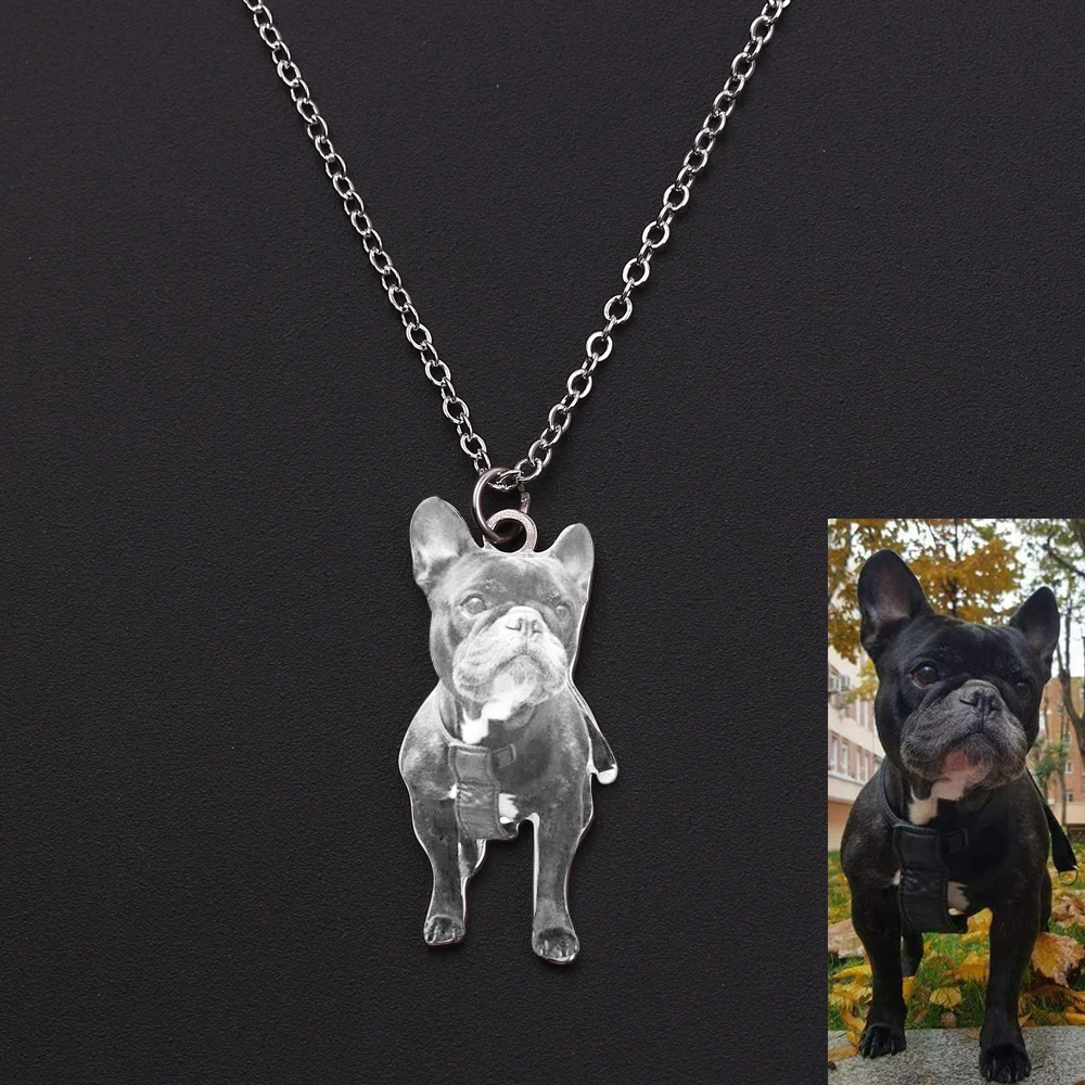 Trendy Pet Dog Cat Animal Stainless Steel Custom Print Photo Necklace Memory Engraving Special Birthday Gift For Man Women
Trendy Pet Dog Cat Animal Stainless Steel Custom Print Photo Necklace Memory Engraving Special Birthday Gift For Man Women