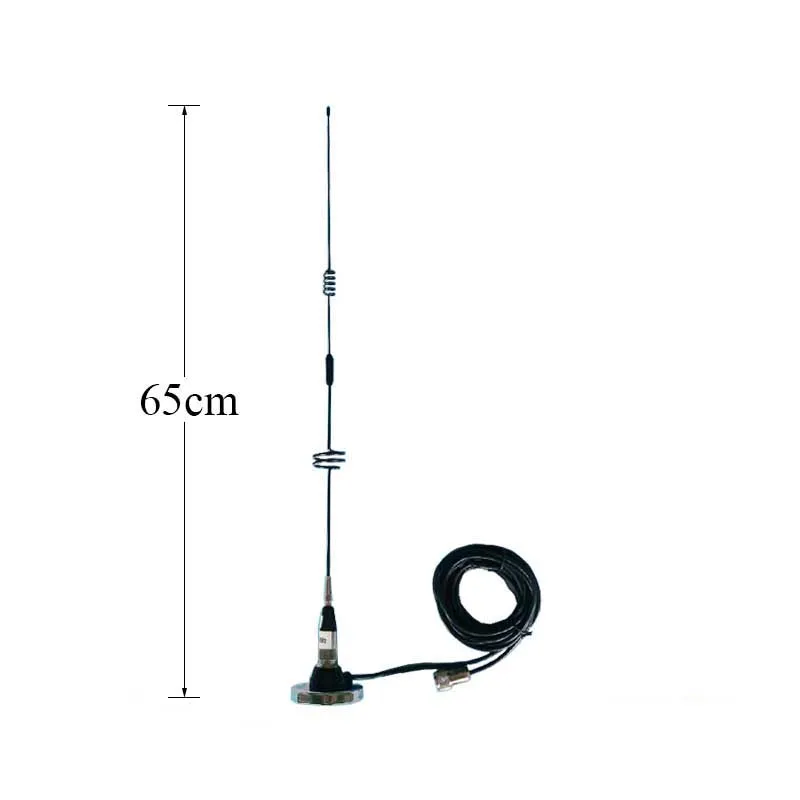 868MHz whip omnidirectional antenna 7dBi RFID outdoor mobile car Magnetic mounting for car bus