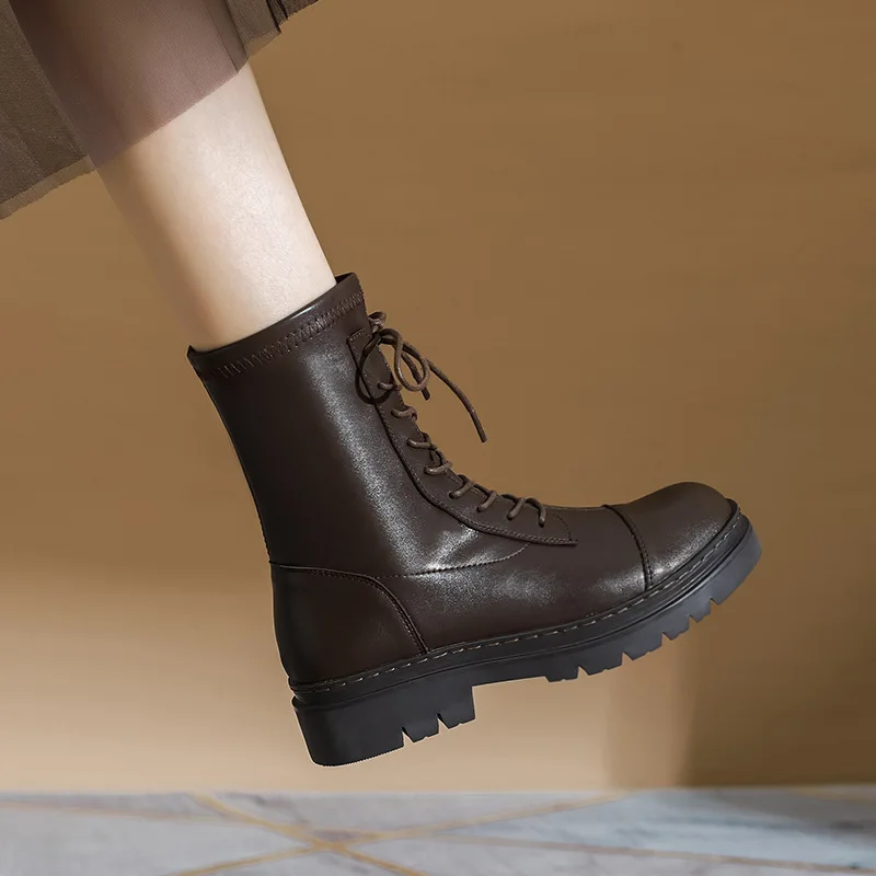 sh10602a 2021 PU Leather Lace Up Zipper Ankle Boots Square Heel Autumn Winter Women Shoes Casual Round Toe Boots Size 11
sh10602a 2021 PU Leather Lace Up Zipper Ankle Boots Square Heel Autumn Winter Women Shoes Casual Round Toe Boots Size 11