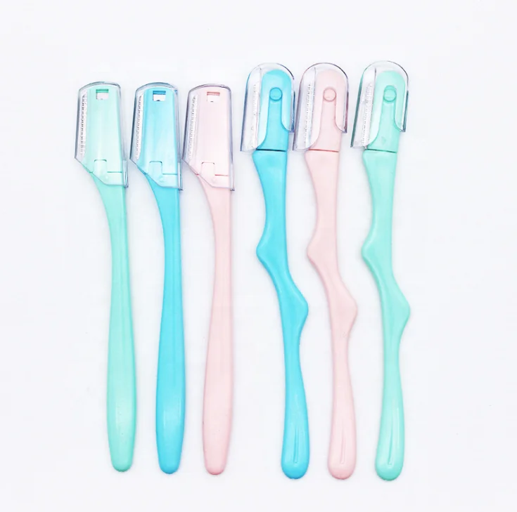 Wholesale Single Stainless Steel Blade ABS Handle Women Eyebrow Shaver Eyebrow Trimmer Razor
Wholesale Single Stainless Steel Blade ABS Handle Women Eyebrow Shaver Eyebrow Trimmer Razor