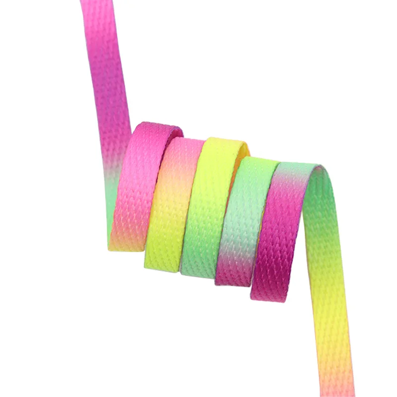Weiou Manufacturer Sublimation laces Color 100cm Flat polyester Support Custom printed LOGO length size Hot Sale Shoelaces
Weiou Manufacturer Sublimation laces Color 100cm Flat polyester Support Custom printed LOGO length size Hot Sale Shoelaces