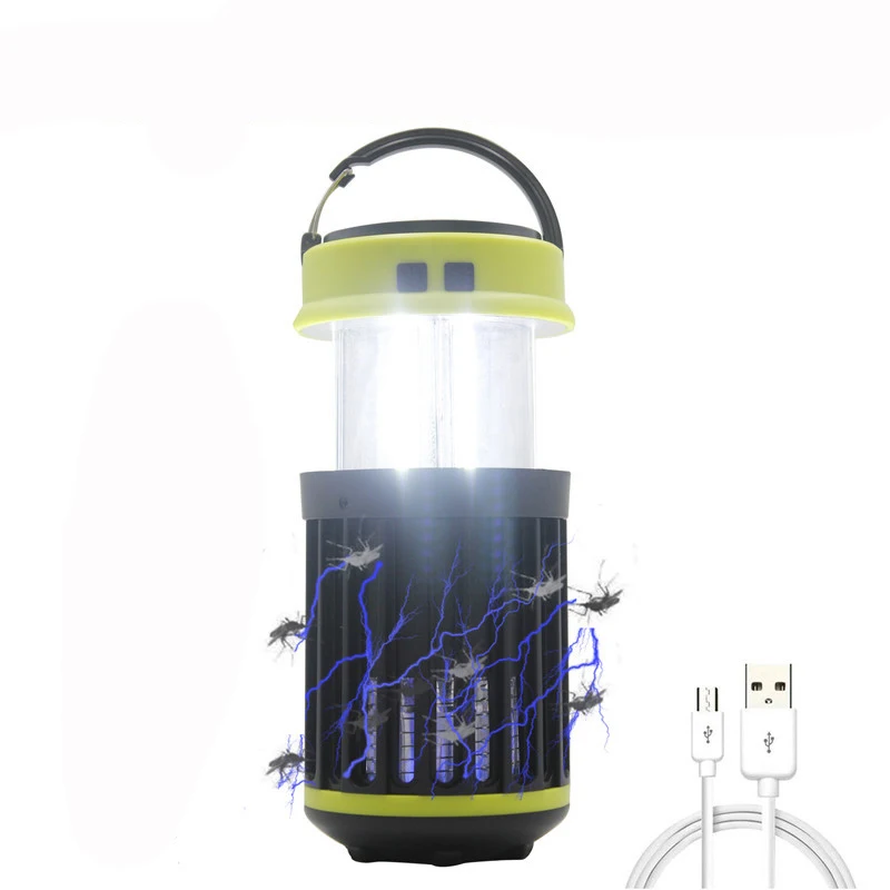 Outdoor 3in1 Led Night Light Electric Zappers Camping Lantern USB Rechargeable or Solar Power UV Mosquito Killer Lamp with Hook
Outdoor 3in1 Led Night Light Electric Zappers Camping Lantern USB Rechargeable or Solar Power UV Mosquito Killer Lamp with Hook