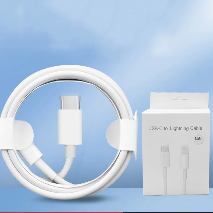 Original High Quality Cheap 1M 2M Fast Charging USB Data Cable For Apple Iphone IOS Charger With Packaging
Original High Quality Cheap 1M 2M Fast Charging USB Data Cable For Apple Iphone IOS Charger With Packaging