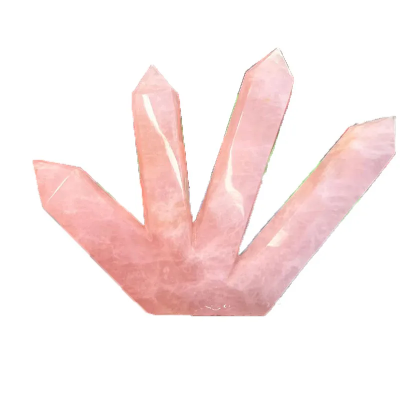 Wholesale natural rose quartz multi-head point cactus modeling crystal cluster for home decoration
Wholesale natural rose quartz multi-head point cactus modeling crystal cluster for home decoration