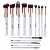 New design 14 pcs white golden wood handle nylon hair private label makeup brushes sets
New design 14 pcs white golden wood handle nylon hair private label makeup brushes sets